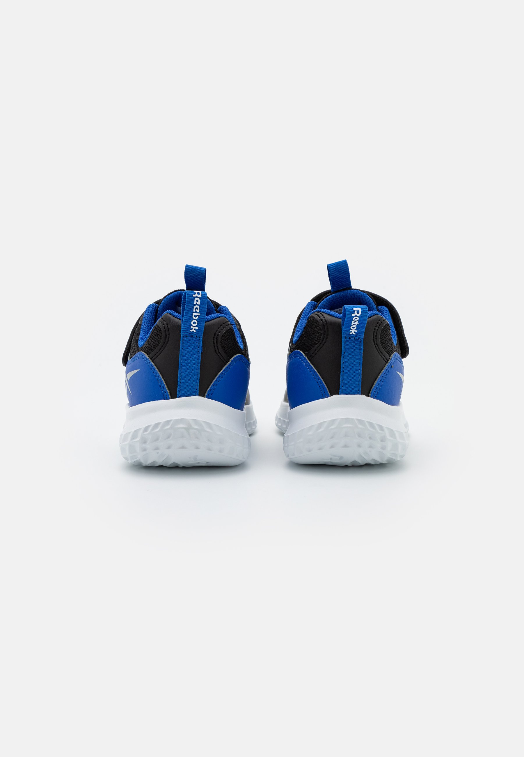 Reebok RUSH RUNNER 4.0 UNISEX - Neutral running shoes - core black/court  blue/silver metallic/black - Zalando.co.uk