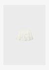 RUFFLED CRINKLE SKORT - Jupe trapèze - beige