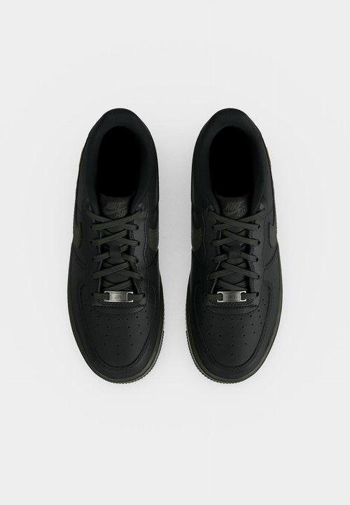 Nike AIR FORCE 1 TECH ESS UNISEX - Trainers - black/newsprint/metallic silver-coloured/laser orange — foto 5