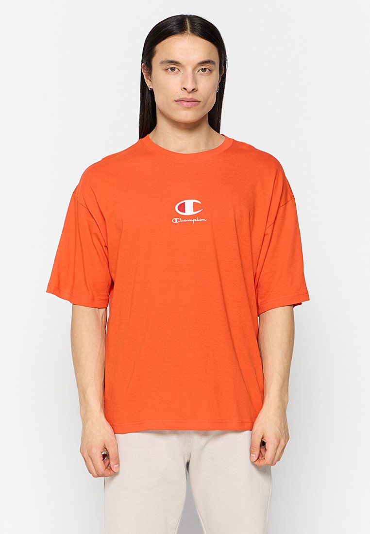 Champion T-shirt print oranje