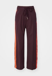 PANT - Tracksuit bottoms - burgundy crush/bright crimson/dark pony