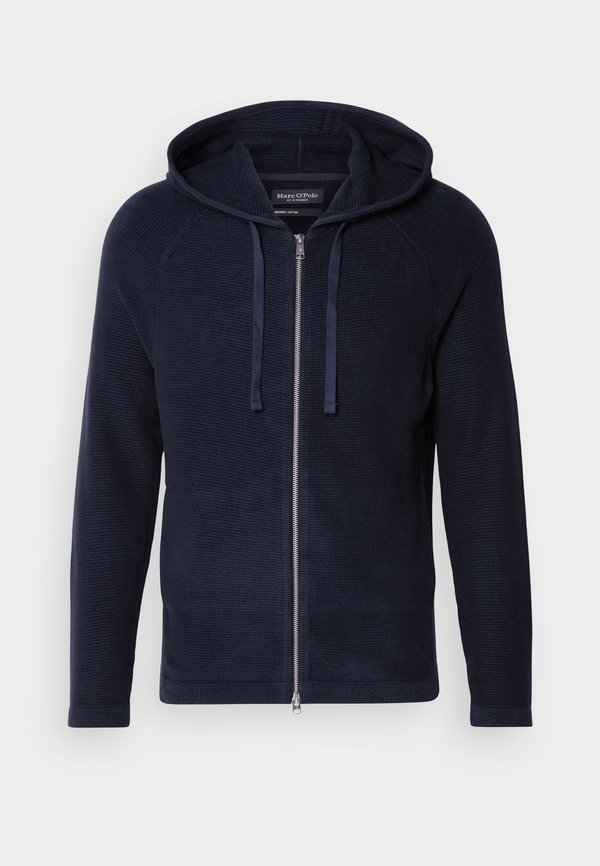 HOODIEJACKET WITH ROLLING EDGE AT HOOD PLACKET - Cardigan3