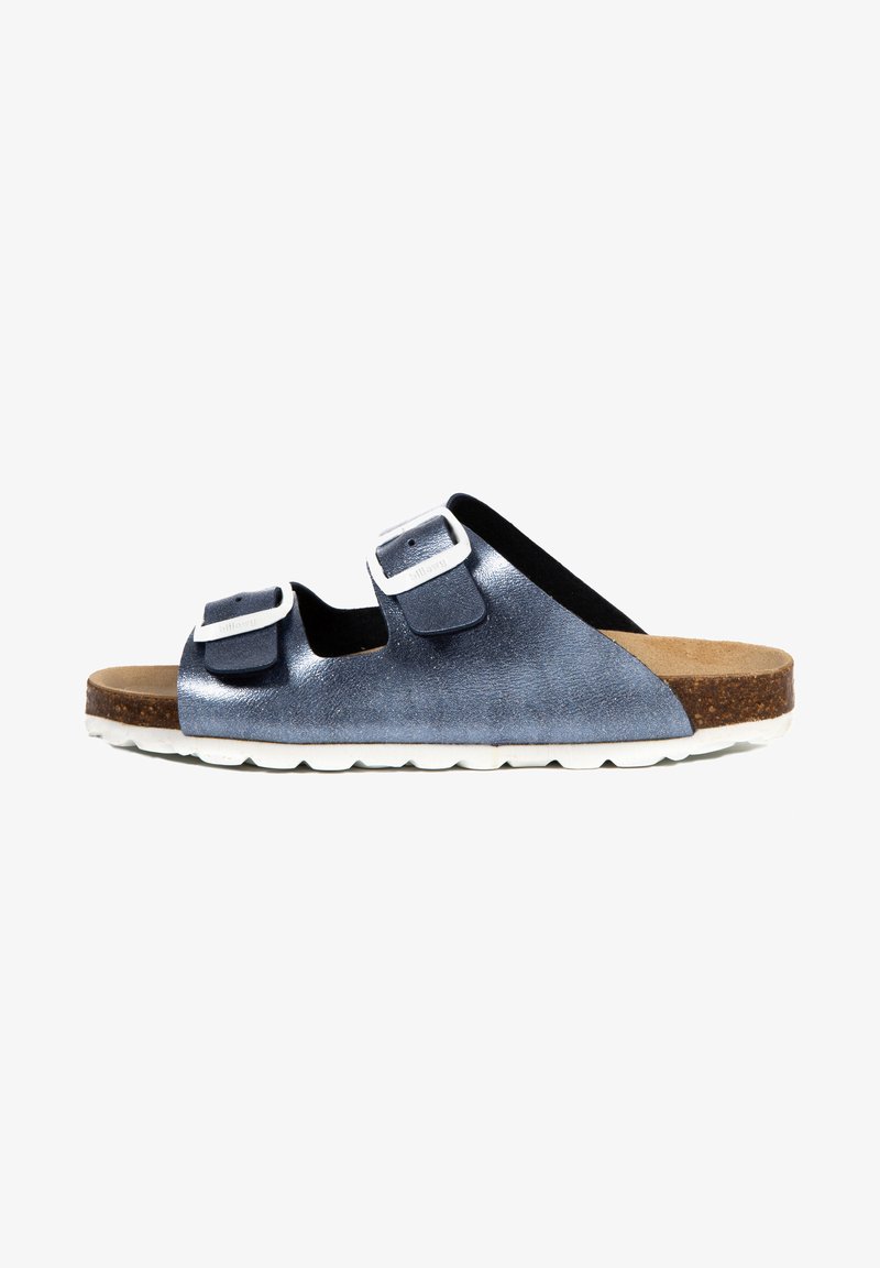 Billowy Mules - azul