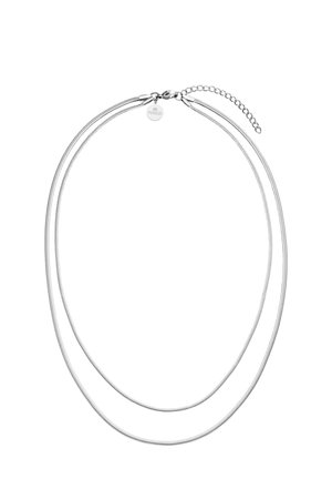TWO LAYERS - Halskette - silberfarben