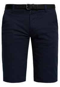 CLASSIC CHINO BELT - Shorts - navy