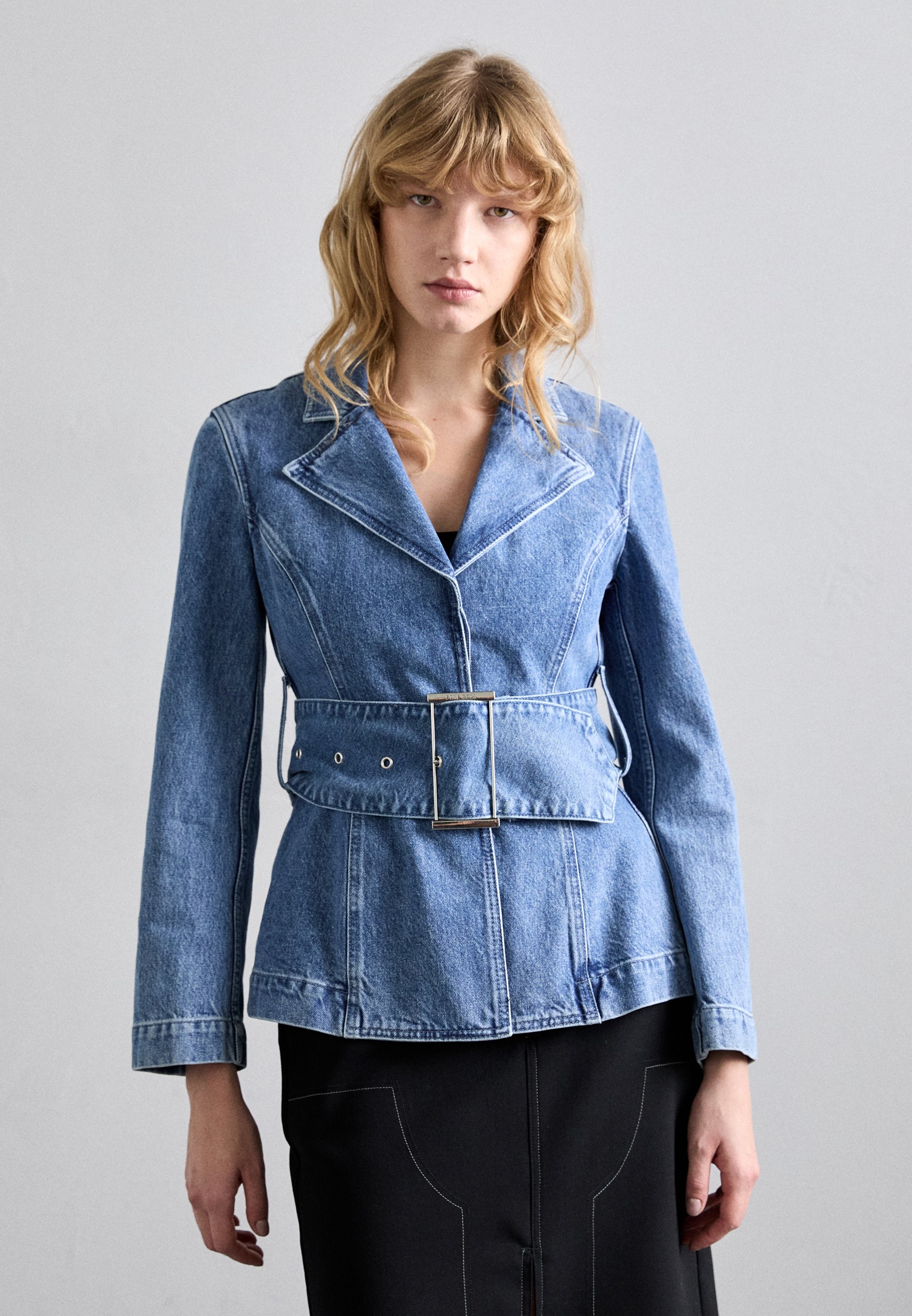 Stine Goya Denim jacket - denim blue/blue denim - Zalando.co.uk