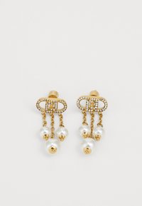 EARRINGS - Uhani - gold-coloured
