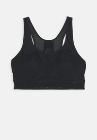Nike Performance BRA - Vidēja atbalsta sporta krūšturis - black/dark smoke grey