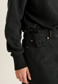 Next CREW DRAWSTRING - Ikdienas džemperis - black