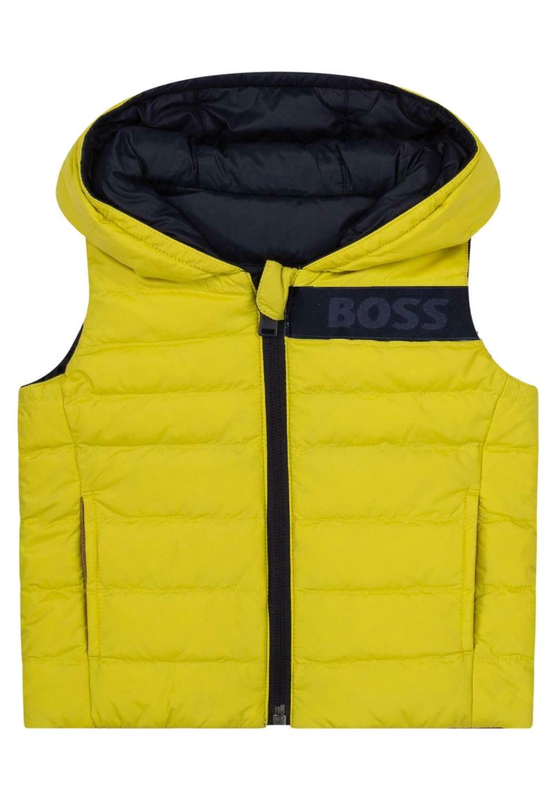 BOSS Kidswear Bodywarmer geel BOSS Kidswear Bodywarmer geel
