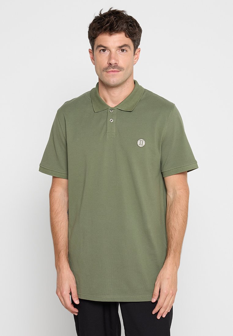 Les Deux Poloshirt olijfgroen