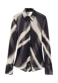 Mango ALLEGRA - Blúzka so zapínaním na gombíky - black