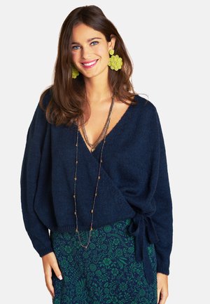 BOHEME - Strickjacke - petrole