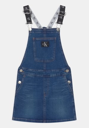 DUNGAREE - Robe en jean - mid blue