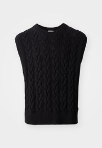 Weekday CABLE VEST - Débardeur - black