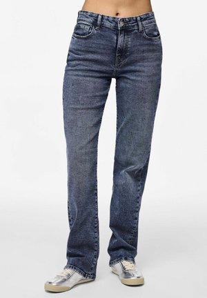 Pieces PCKELLY  - Jeans Straight Leg - medium blue denim