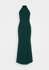 HALTER NECK MAXI DRESS - Džersio suknelė - forest green