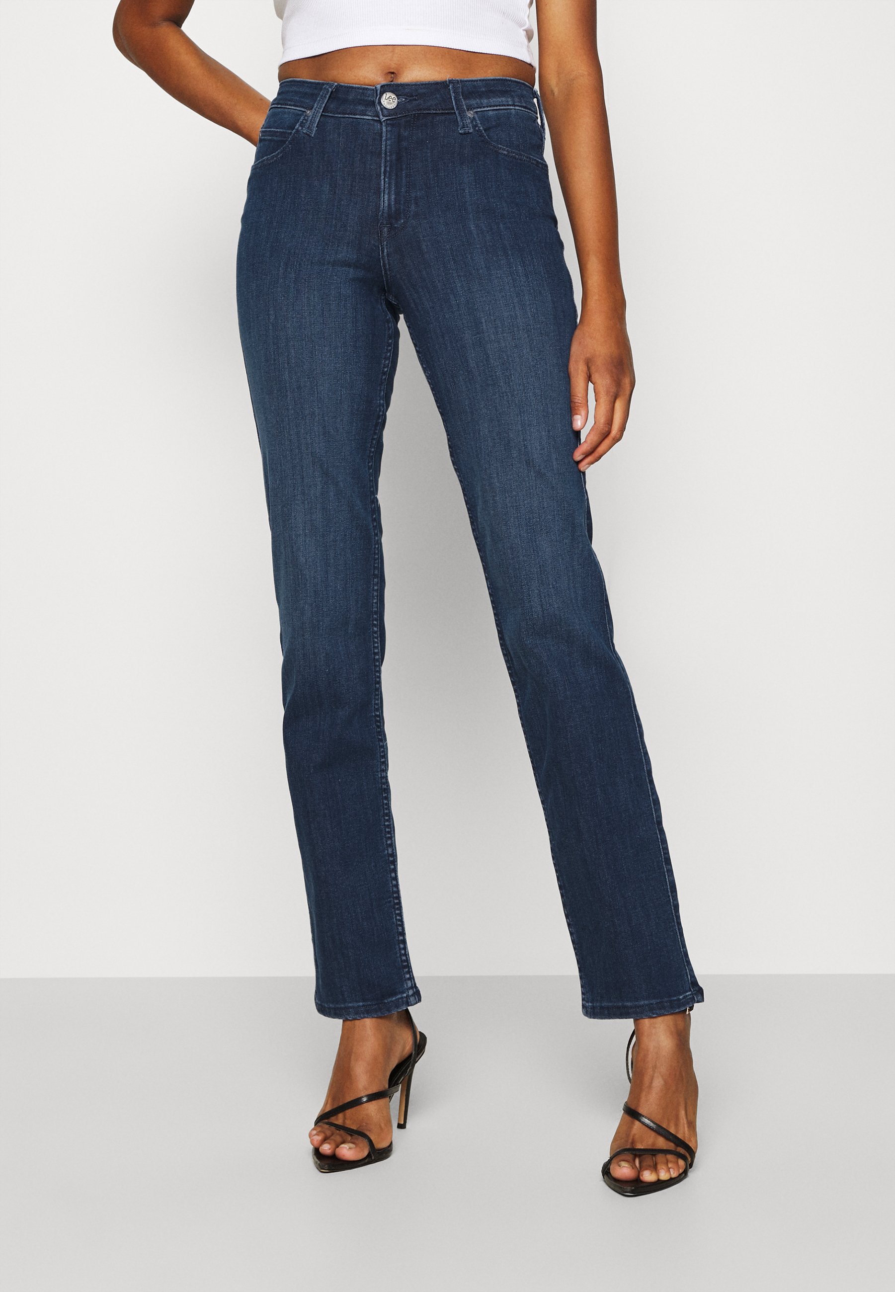 Lee MARION - Straight leg jeans - blue 