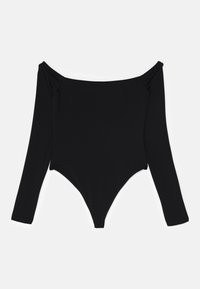 Topper langermet - black