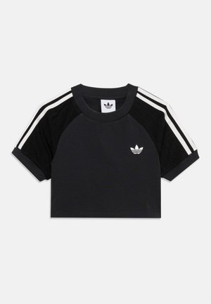 adidas Originals, KNT 3STRIPE TEE-JUNIOR - Βασικό μπλουζάκι - black