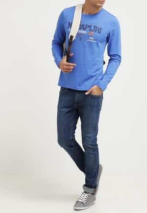 Napapijri, T-shirt à manches longues - dark blue
