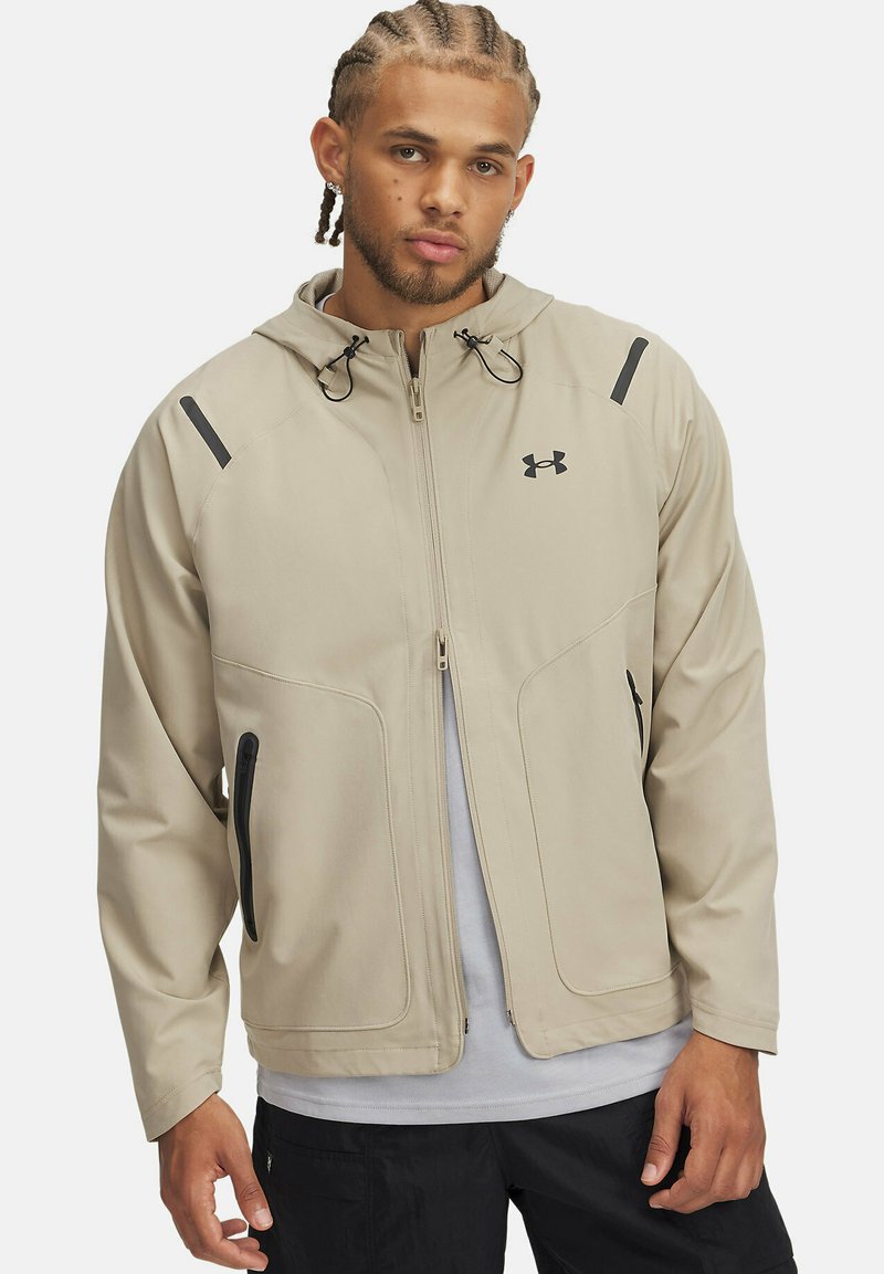 Under Armour - UNSTOPPABLE LEFT CHEST - Blouson - city khaki, Agrandir