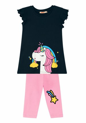 SET STAR UNICORN - Shorts - blau