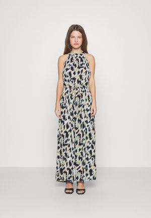 VMJENNY HALTER DRESS - Maxikjole - navy blazer/mette