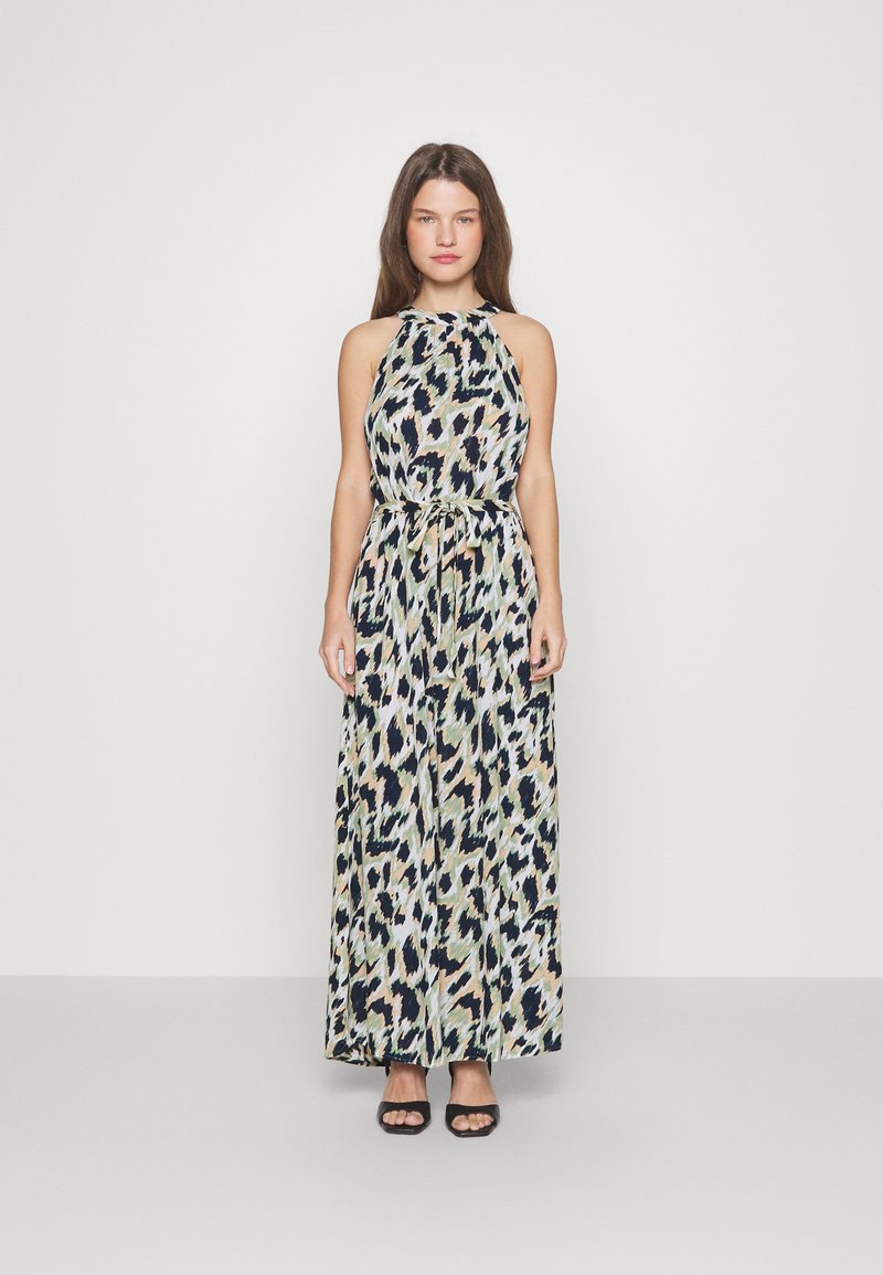 Vero Moda Petite VMJENNY HALTER DRESS - Maksi suknelė - navy blazer/mette