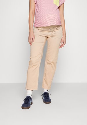 Esprit Maternity PANTS DENIM OVER THE BELLY STRAIGHT 7/8 - Straight leg jeans - blush