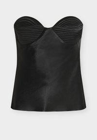 DEVIN SATIN CAMISOLE - Débardeur - black
