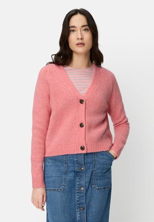 MIT RAGLANÄRMELN UND KNOPFVERSCHLUSS - Cardigan - winter berry