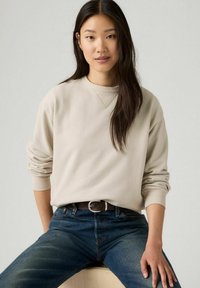 Levi's® HERITAGE CREW SIGNATURE GD NIAGARA MI - Sweatshirt - h chateau gray