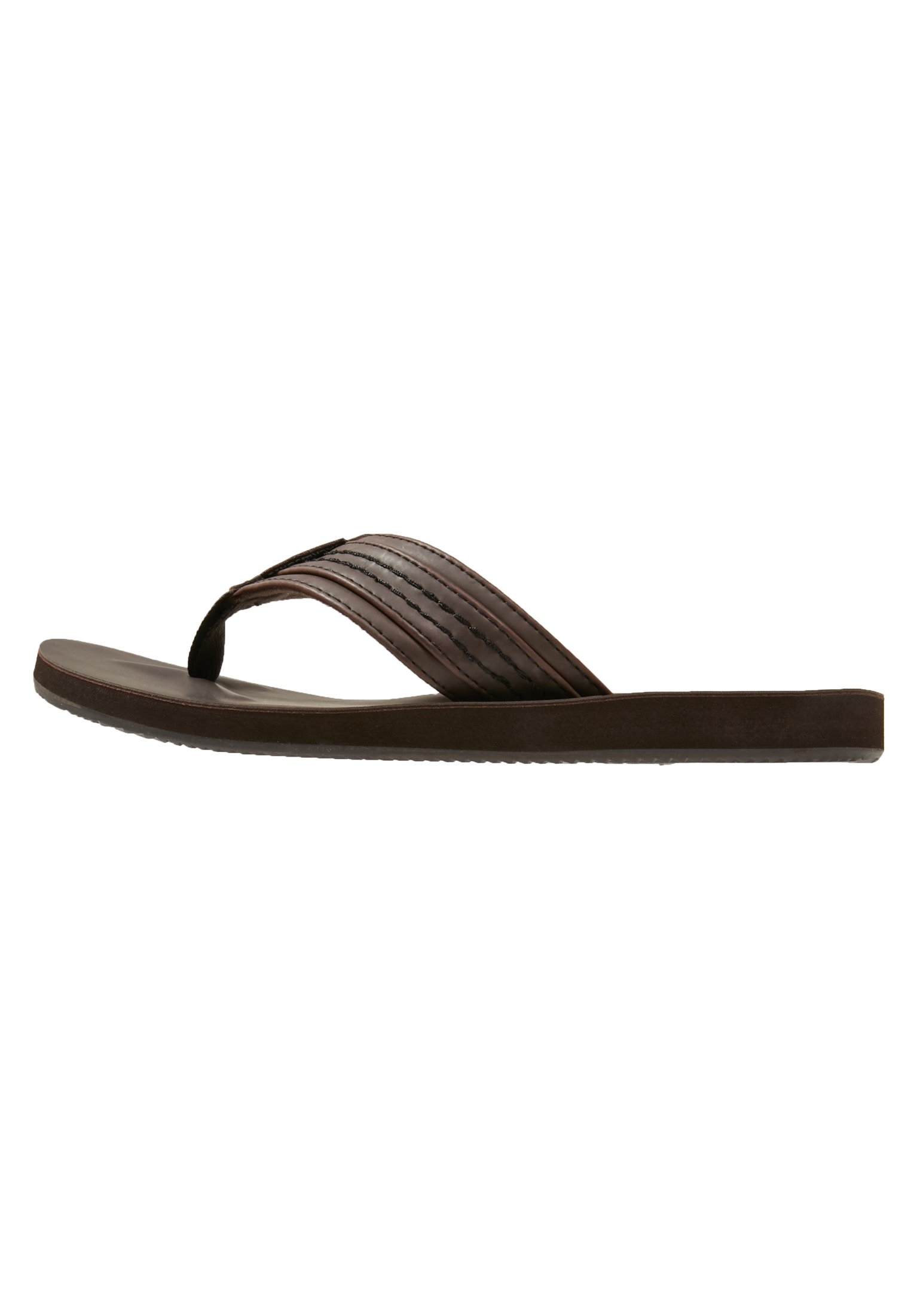 Jack & Jones JFWBOB - Tongs - java/marron foncé