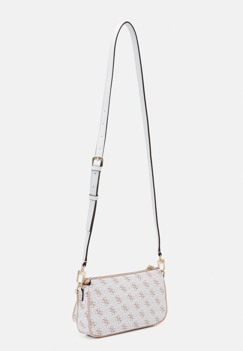 Damen Taschen | Guess KASINTA DOUBLE ZIP POUCH SET Handtasche white multi/weiß - PZ44494 Damen Taschen | Guess KASINTA DOUBLE ZIP POUCH SET Handtasche white multi/weiß - PZ44494
