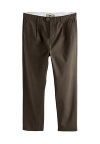 Next REGULAR TAPERED FIT - STRETCH  - Nohavice chinos - brown