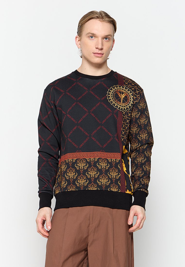 carlo colucci Sweater zwart carlo colucci Sweater zwart