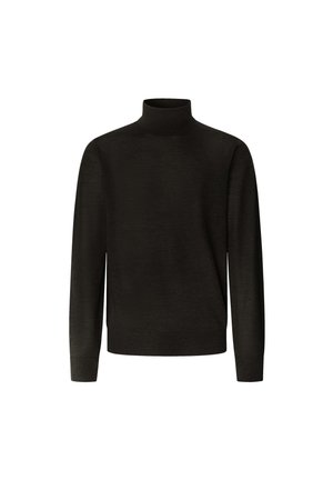 Hackett London ROLL NECK - Striktrøje - dark brown