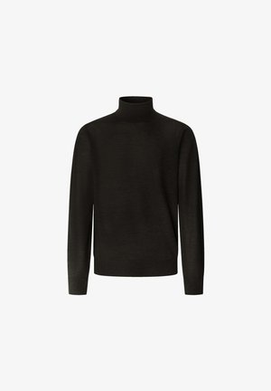 Hackett London ROLL NECK - Vesta - dark brown