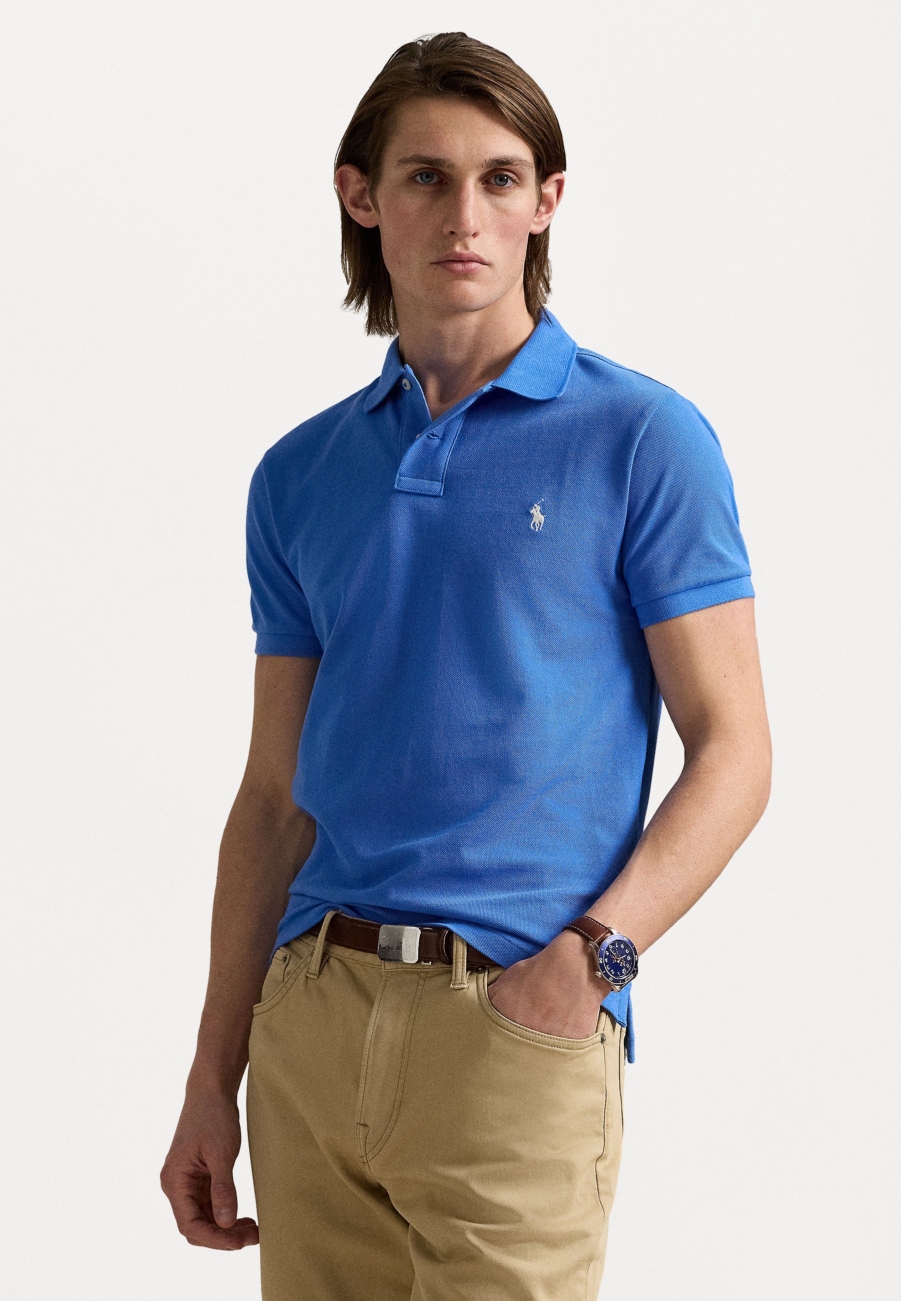 Polo Ralph Lauren SHORT SLEEVE Polo shirt embayment blue/blue