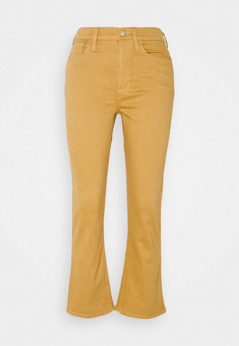 J.CREW Broek mosterdgeel