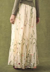 Next TALL FIT - EMBROIDERED BOHO - Velika suknja - ecru