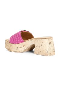 CAFèNOIR Mules med hæl - fuchsia