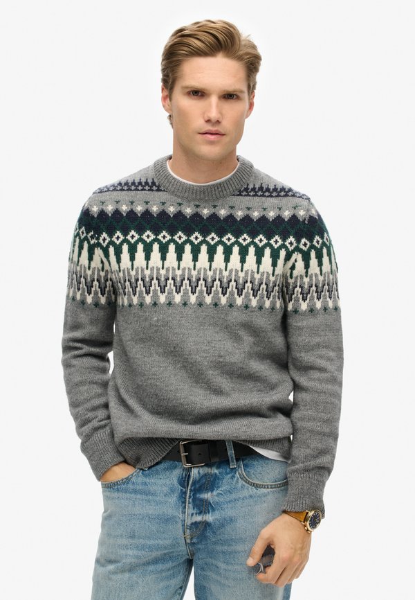 FAIRISLE CREW - Strickpullover