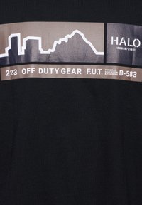 HALO GRAPHIC - T-shirt med print - black