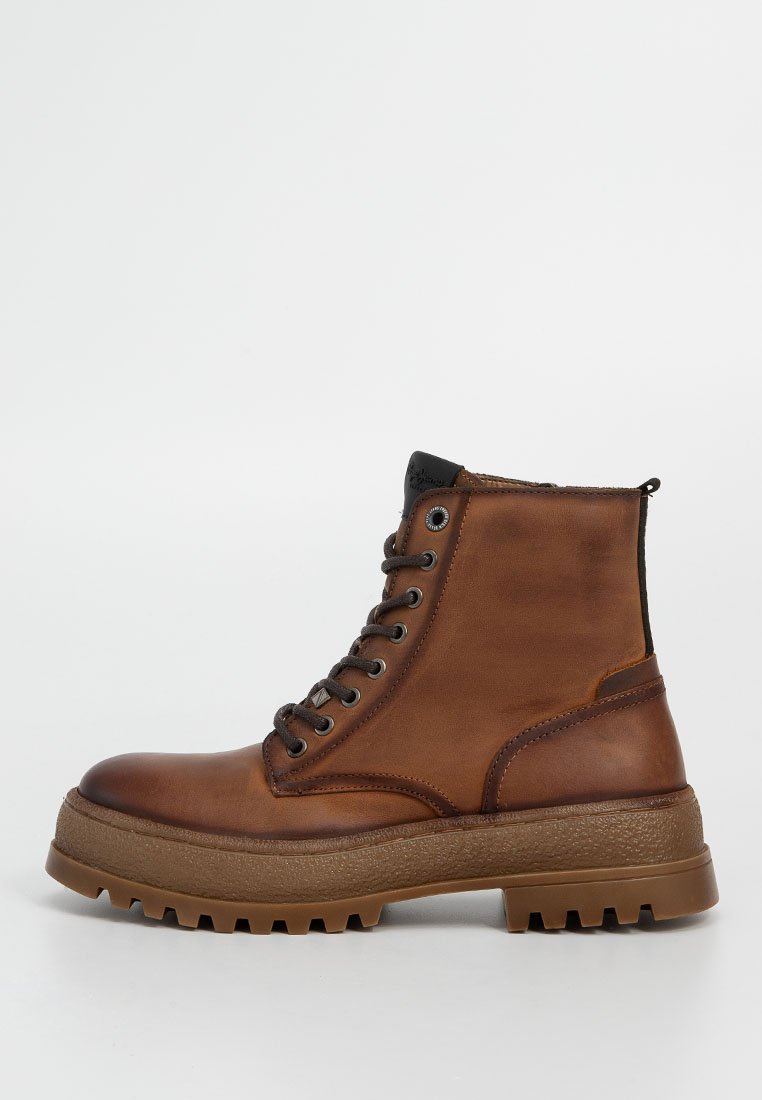 Pepe Jeans Veterboots bruin