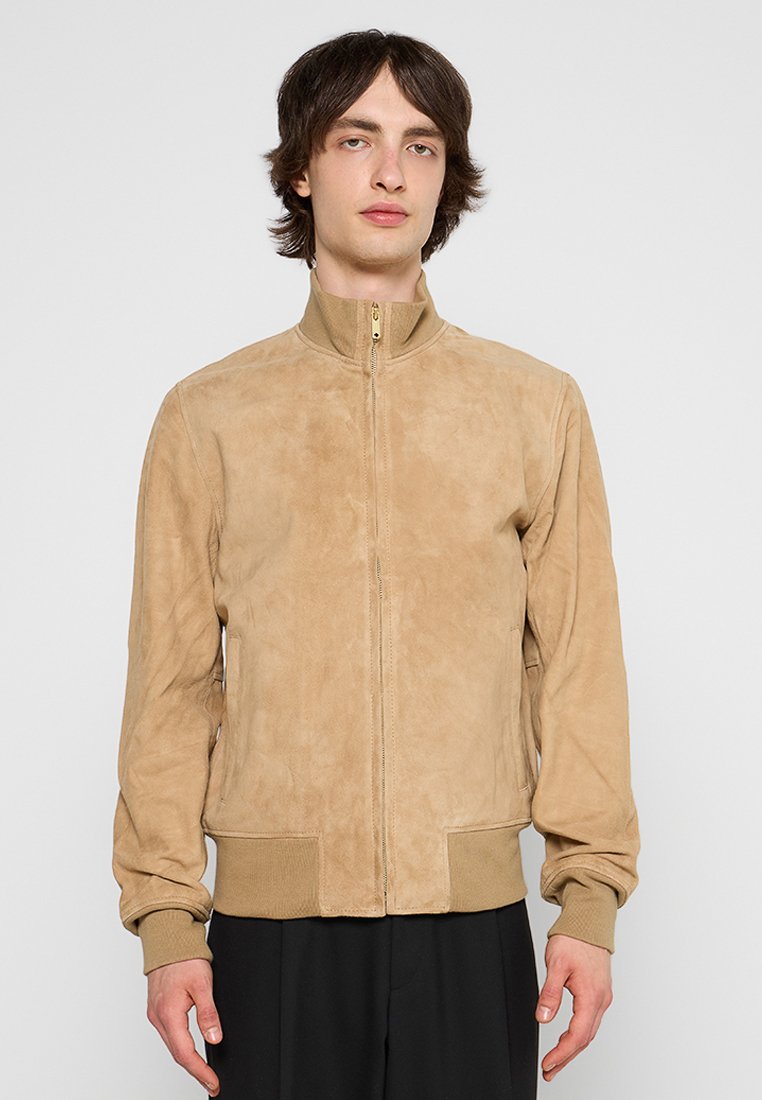 RIVIERAS Leren jas camel RIVIERAS Leren jas camel