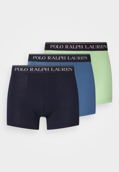 Polo Ralph Lauren TRUNK 3 PACK - Ozke boksarice - pastel mint/range blu/navy