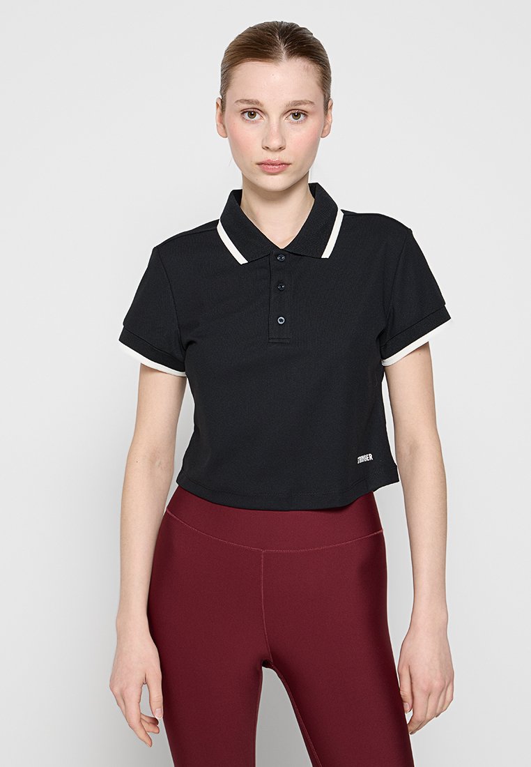 Stronger Poloshirt zwart Stronger Poloshirt zwart