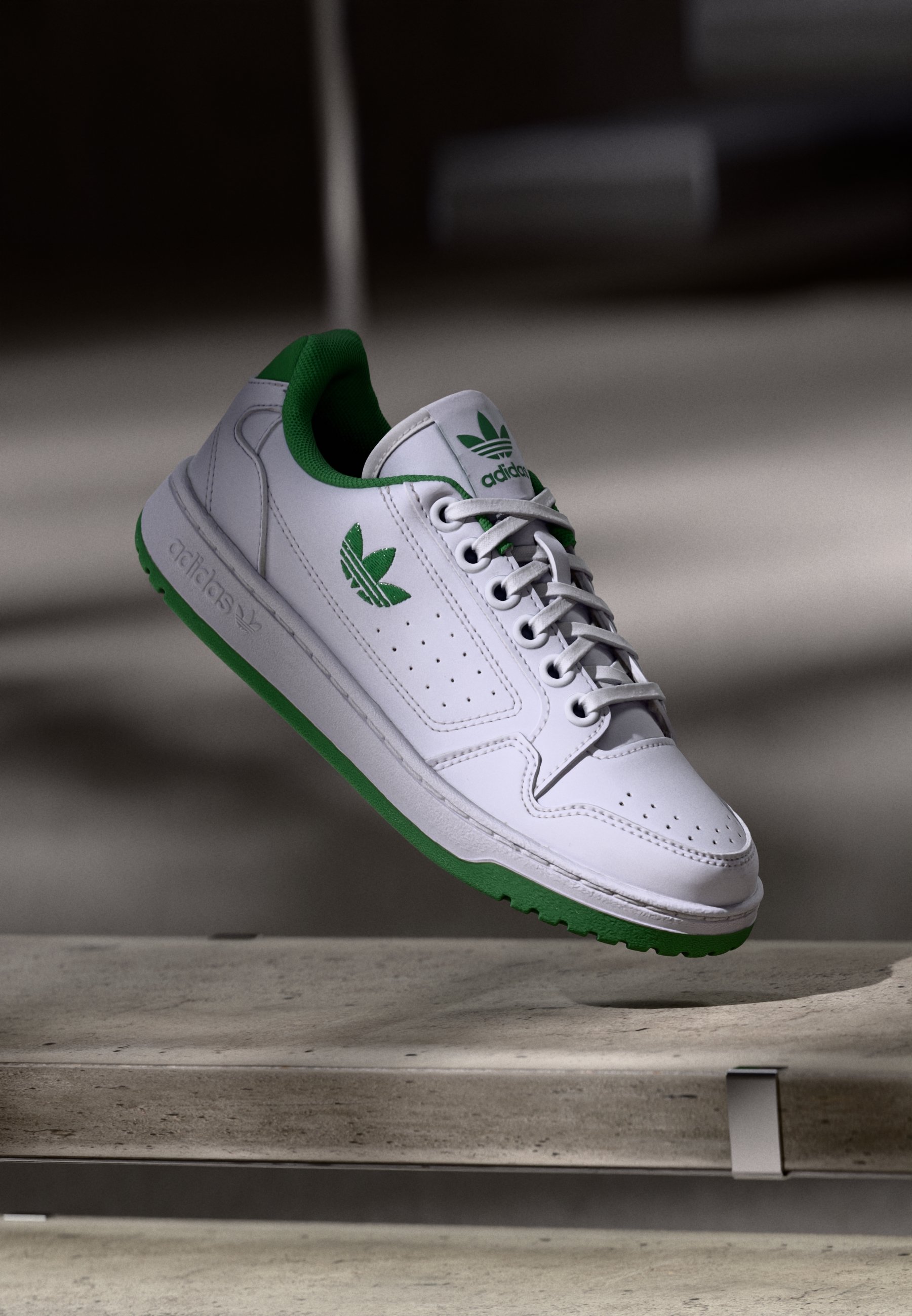 adidas Originals NY90 UNISEX - Trainers - footwear white/green/white -  Zalando.co.uk
